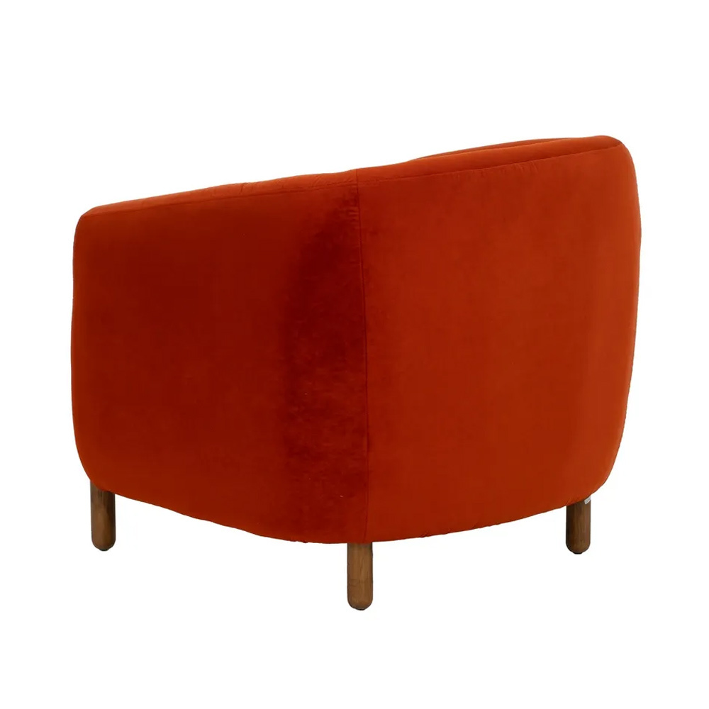 Sillón Vintage Madera de Caucho 77 x 82 x 74 cm 