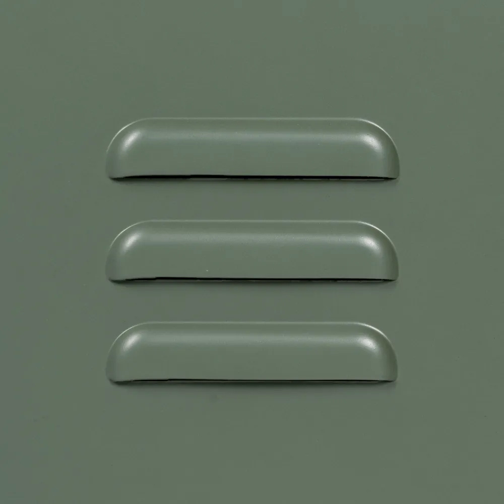 Vitrina Industrial de Hierro Verde 4 Puertas 35 x 72 x 178 cm 