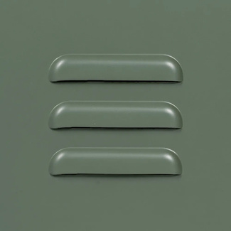 Vitrina Industrial de Hierro Verde 4 Puertas 35 x 72 x 178 cm 
