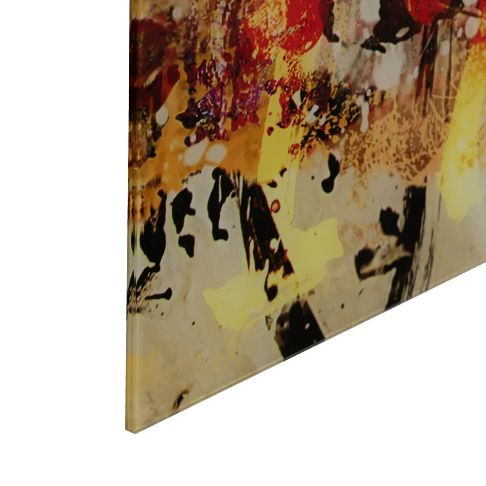 Cuadro Impresión Mujer en Cristal 4 x 120 x 120 cm 