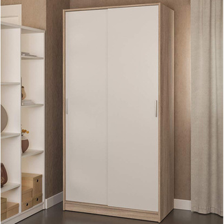 Armario 2 Puertas Correderas 50 x 100 x 200 cm Ref.511