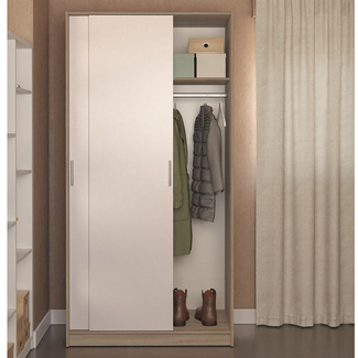 Armario 2 Puertas Correderas 50 x 100 x 200 cm Ref.511
