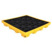Suelo Retenedor de Polietileno 4 Bidones 130 x 130 x 15 cm 