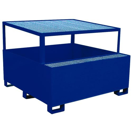 Cubeta Colectora Pintada con Soporte 1 GRG 1000 litros Ref.3038-PR