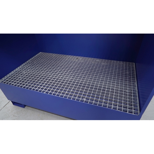 Caseta de Acero 2 Bidones con Tapa y Cubeta Ref.3052