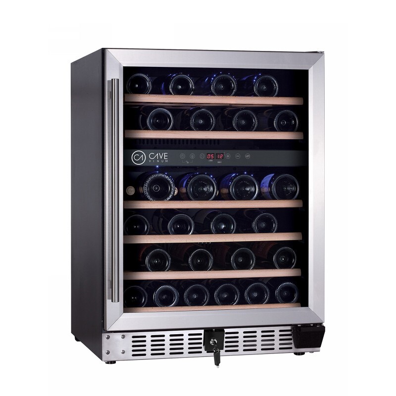 Vinoteca 2 Temperaturas encastrable para 46 botellas CV-46-2T