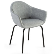 Silla Mélida 4 Patas Tapizada