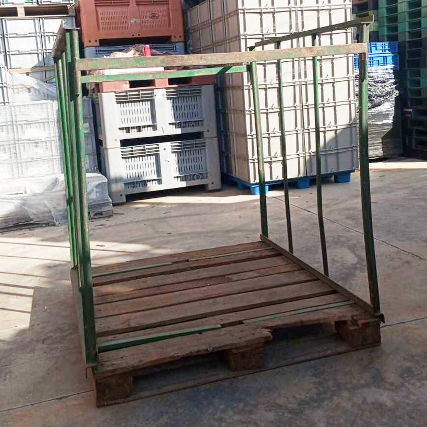 Lote Jaulas Metálicas Verdes de Diferentes Tamaños Usadas