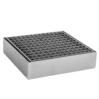 Suelo de Retención Galvanizado Carga por Rueda 450kg Alto 12,3cm