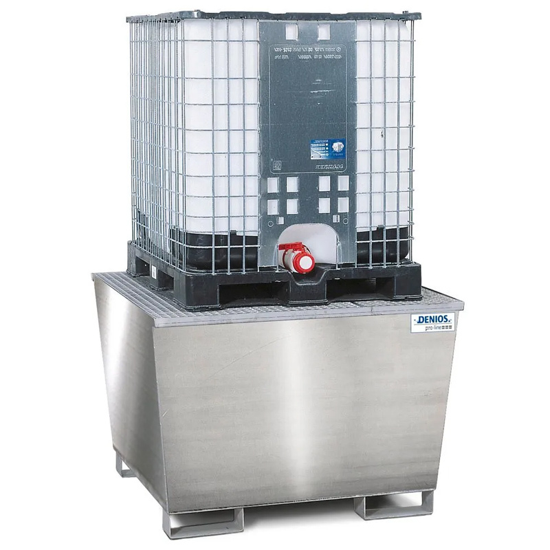 Cubeto de Retención Pro-Line en Acero Inoxidable para 1 GRG/IBC