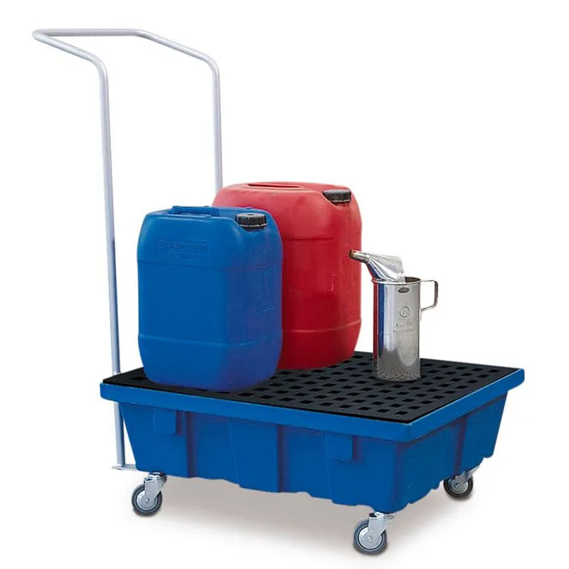 Cubeto Classic-Line 69 litros Recipientes Pequeños con Ruedas y Rejilla 