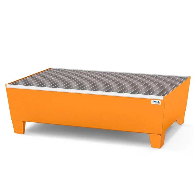Cubeto Base-Line Lacado con Patas y Rejilla para 2 Bidones