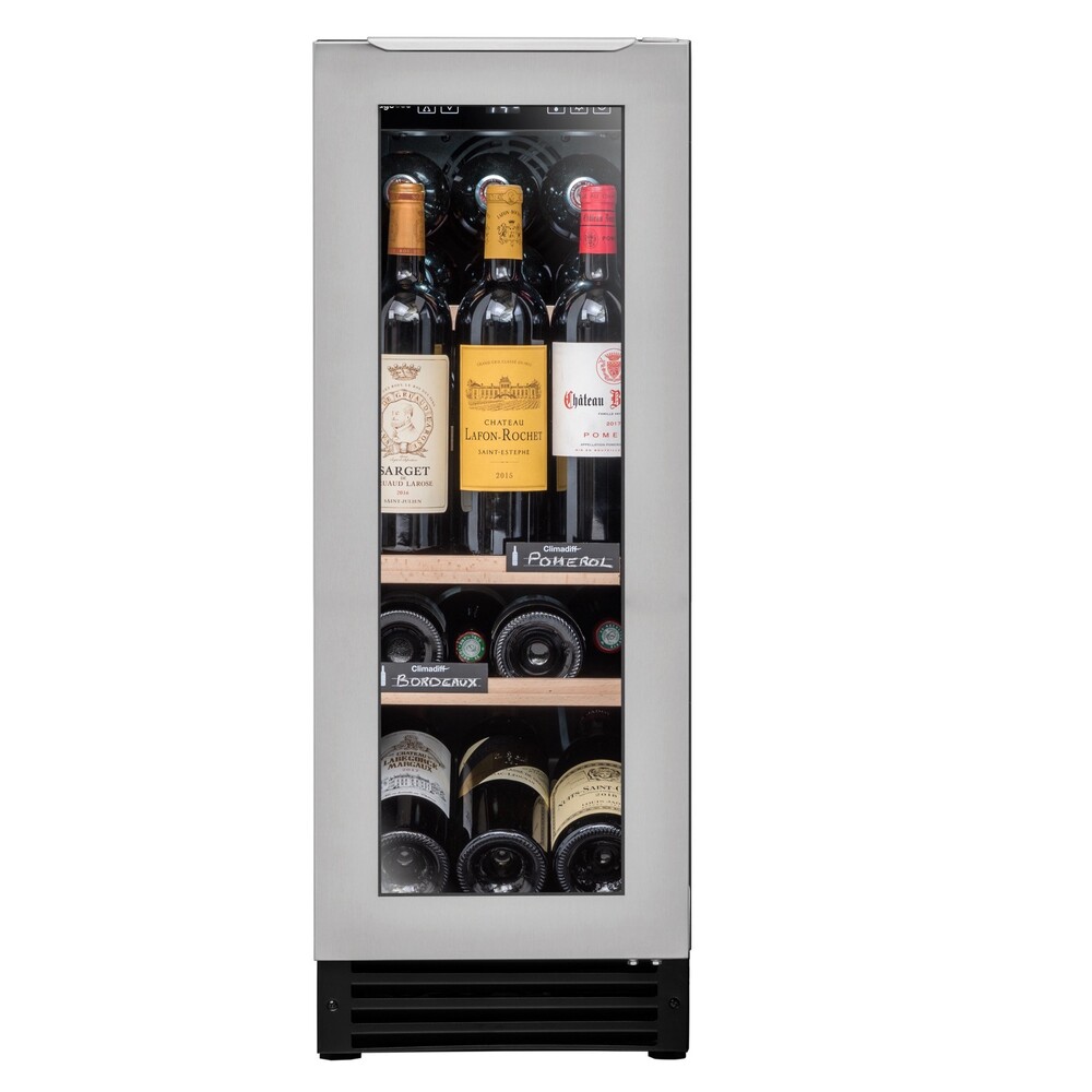 Vinoteca encastrable bajo encimera acero inox 22 botellas Avintage AVU22TX1