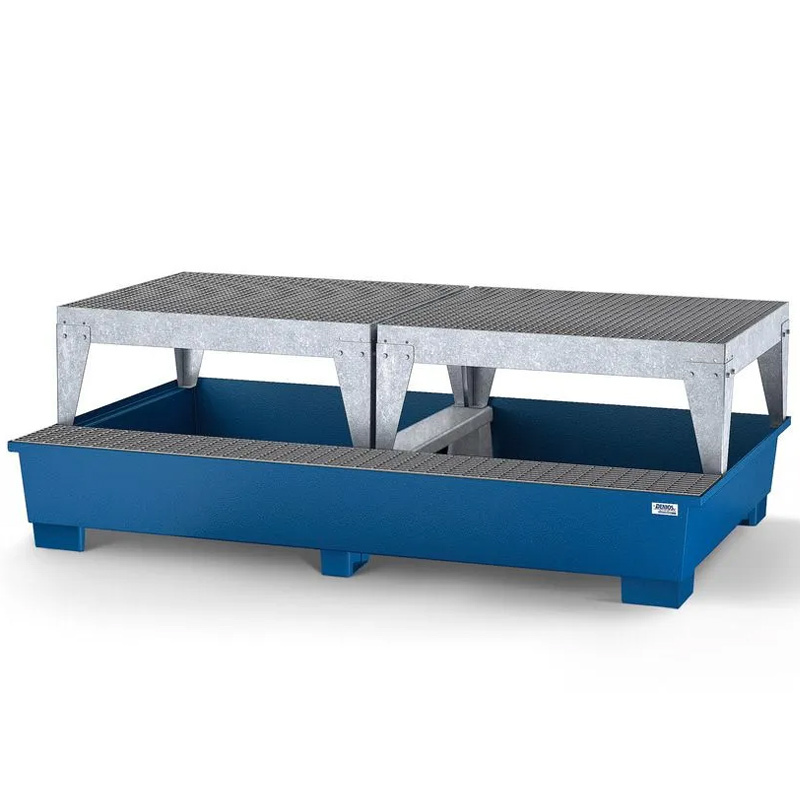 Cubeto Classic-Line en Acero con 2 Estantes para 2 GRG/IBC