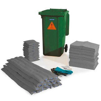 Set Emergencia DENSORB Versión Universal Contenedor con Ruedas 238L 