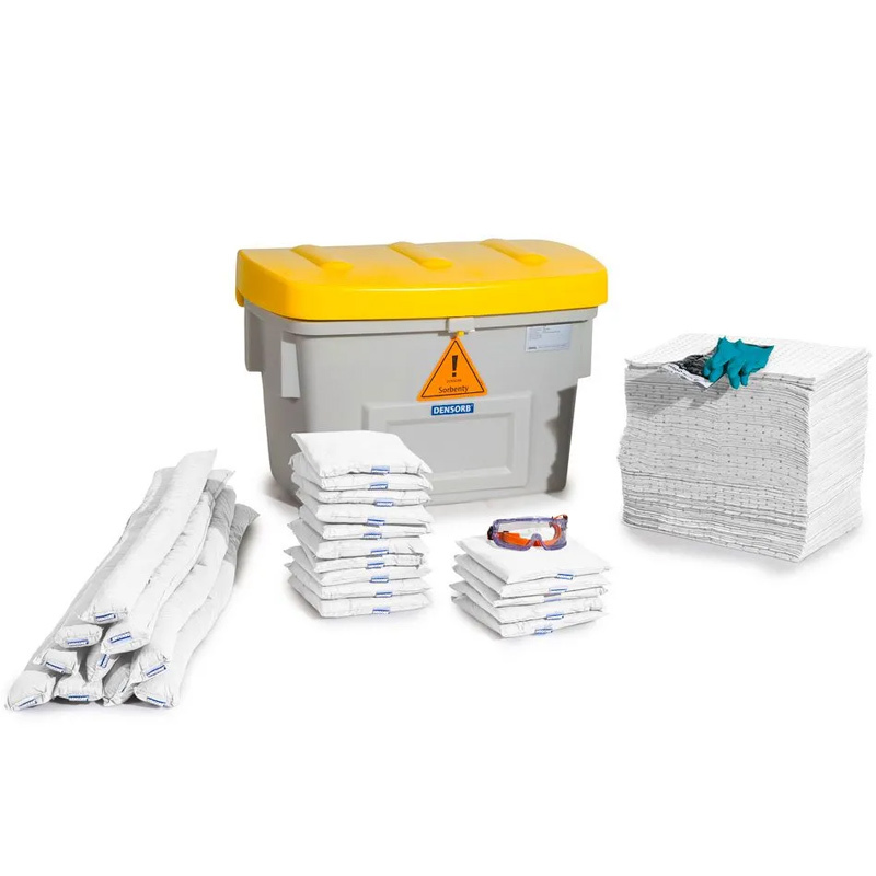 Set de Emergencia 211L DENSORB Versión Aceite Caja de Seguridad 