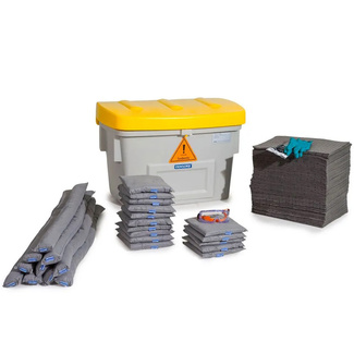 Set de Emergencia DENSORB 211L Caja de Seguridad Versión Universal 