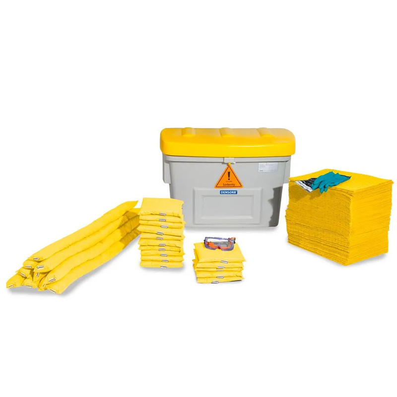 Set de Emergencia 211L DENSORB Versión Especial Caja de Seguridad 