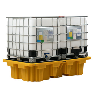 Cubeto 1100 litros para 2 IBC 130 x 220 x 50 cm 