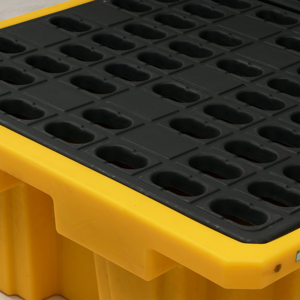 Cubeto Retenedor en PE para 2 IBC 130 x 220 x 50 cm 