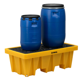 Cubeto 220 litros para 2 Bidones  70 x 130 x 45 cm 