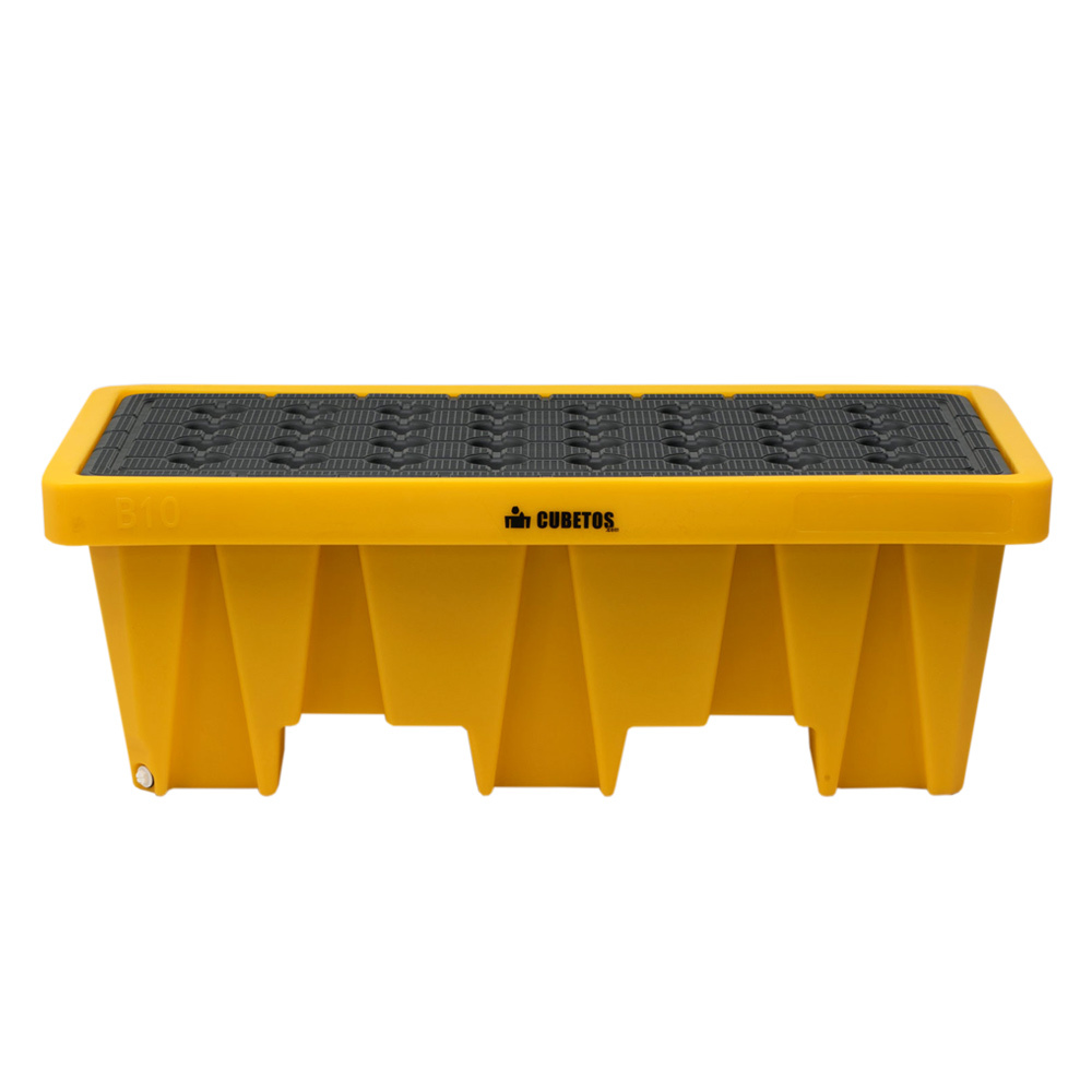 Cubeto Retenedor en PE para 2 Bidones 70 x 130 x 45 cm 