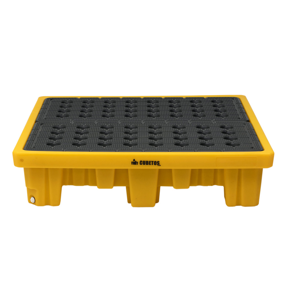 Cubeto 250 litros para 4 Bidones 130 x 130 x 30 cm