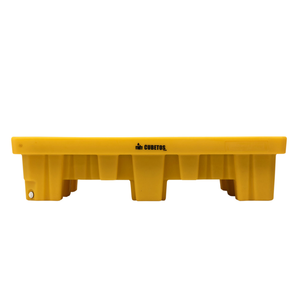 Cubeto 250 litros para 4 Bidones 130 x 130 x 30 cm