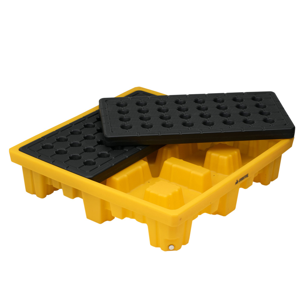 Cubeto 250 litros para 4 Bidones 130 x 130 x 30 cm