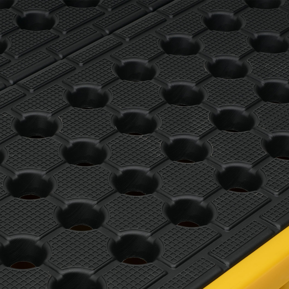 Cubeto 250 litros para 4 Bidones 130 x 130 x 30 cm