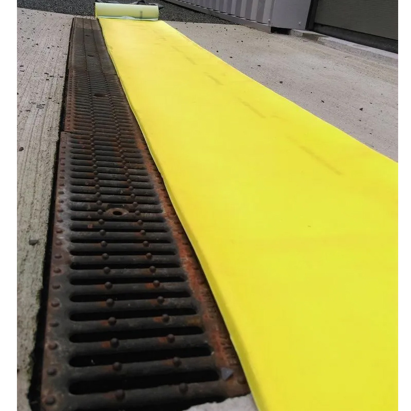 Obturador de Poliuretano Amarillo para Alcantarillas y Sumideros