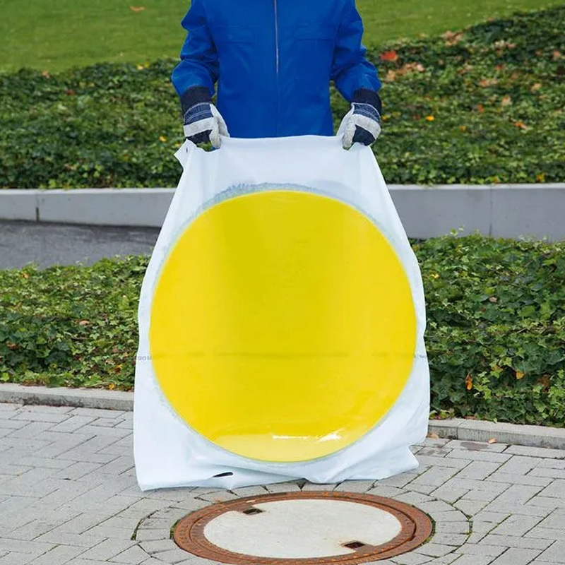 Estera de Sellado Forma Redonda de Poliuretano Amarillo 
