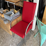 Lote de Sillas Comedor Roja