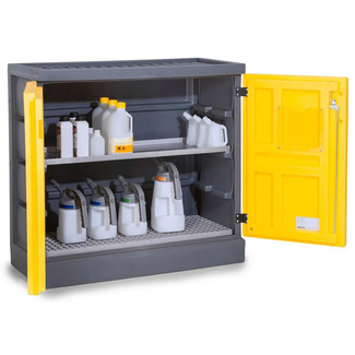 Armario de Plástico Polystore PS 1211.1.1 Ancho 120 cm con 1 Rejilla 