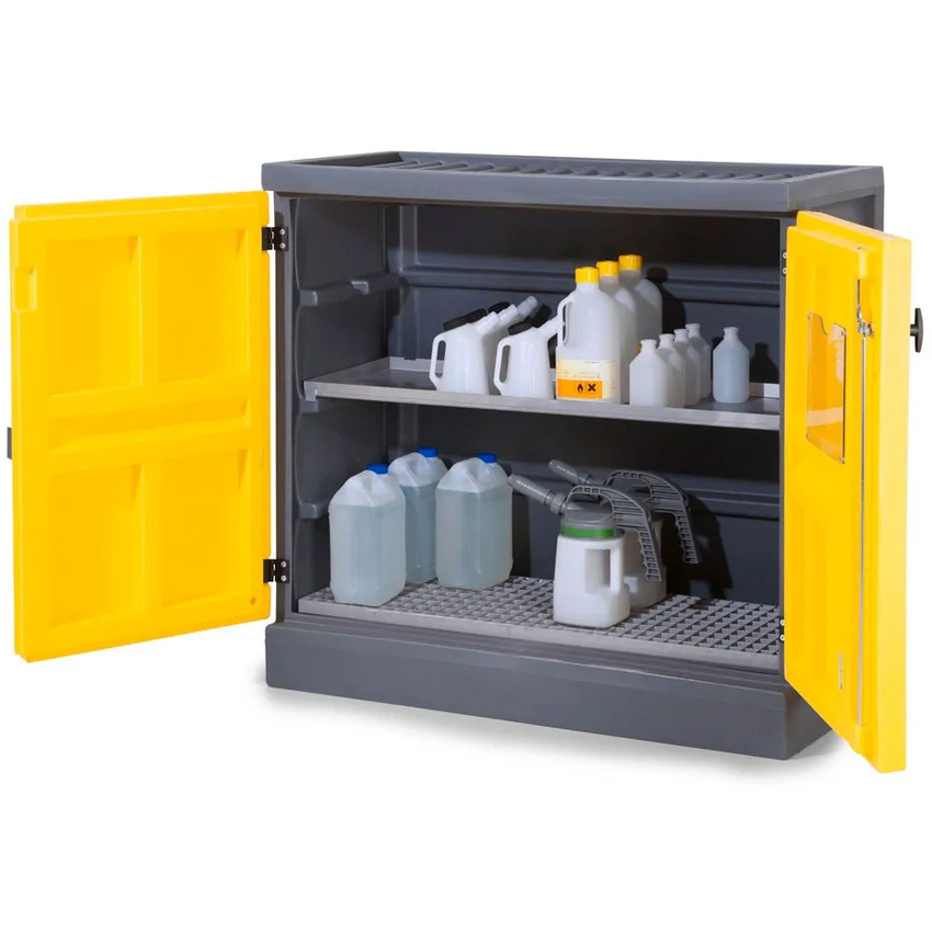 Armario de Plástico Polystore PS 1211.1.1 Ancho 120 cm con 1 Rejilla 