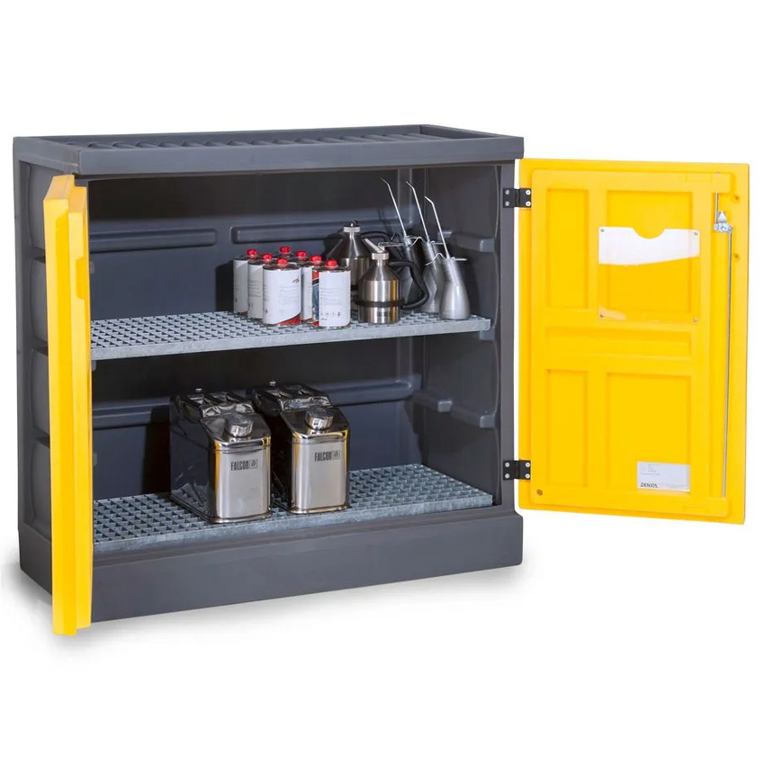 Armario de Polietileno Polystore PS 1211-2 Ancho 120 cm con 2 Rejillas 
