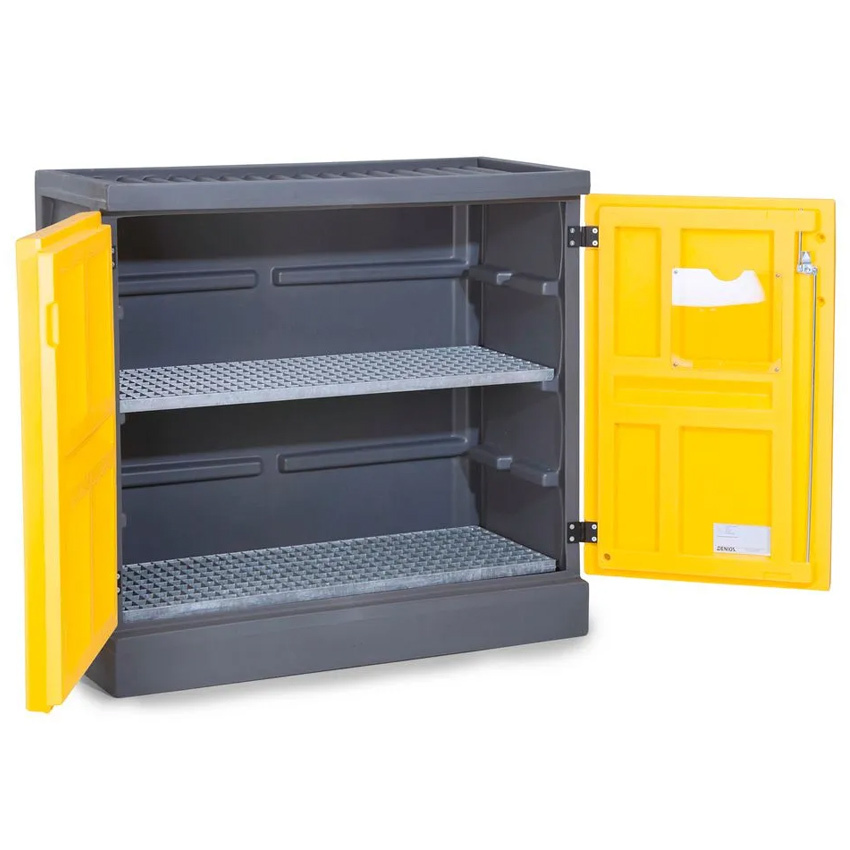  Armario de Polietileno Polystore PS 1211-2 Ancho 120 cm con 2 Rejillas 