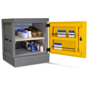 Armario Mini PolyStore PS 611.2 de Polietileno A=60 cm 2 Rejillas 