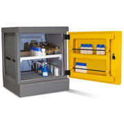 Armario Mini de Plástico PolyStore PS 611.-1.1 Ancho 60 cm 1 Rejilla