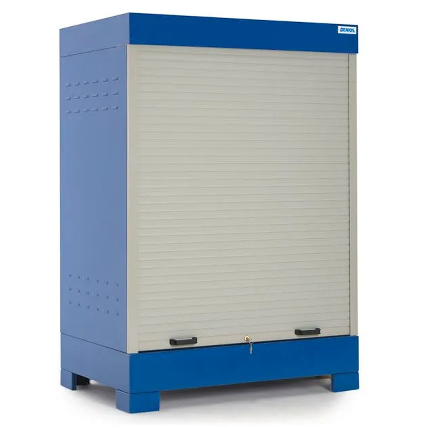 Deposito SteelSafe D2 de Acero Persiana Enrollable para 2 Bidones 
