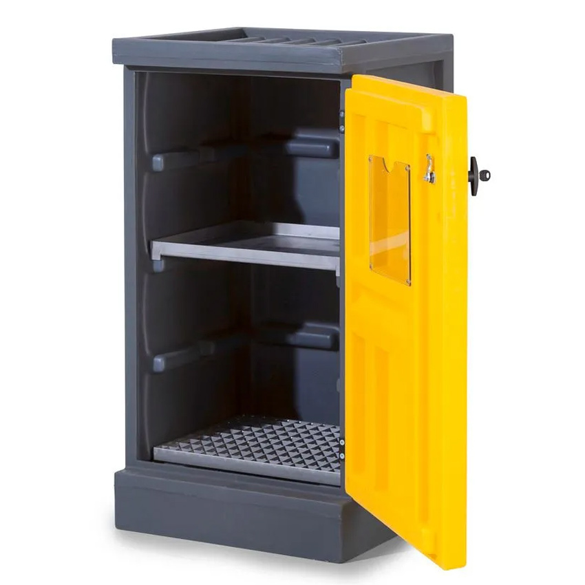 Armario Polystore PS 611.-1.1 Plástico A=60 cm 1 Cubeto 1 Rejilla Inox 
