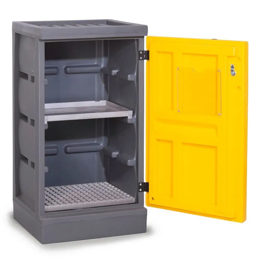 Armario Polystore PS 611.-1.1 Plástico A=60 cm 1 Cubeto 1 Rejilla Inox 