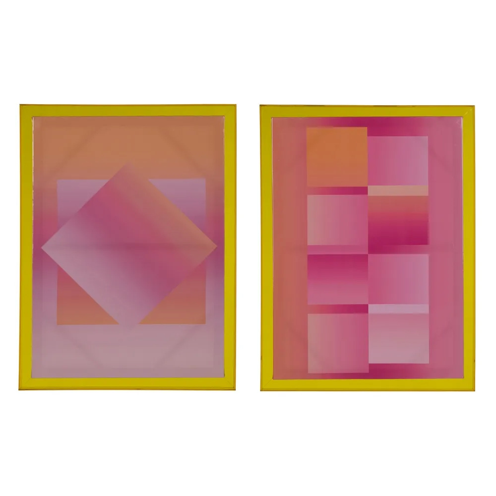 Cuadro Abstracto Impreso 2 Modelos 3,3 x 60 x 80 cm   
