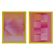 Cuadro Impresión Abstracto 2 Modelos 3,3 x 60 x 80 cm 