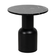 Mesa Auxiliar de Metal Negro 45 x 45 x 46 cm 