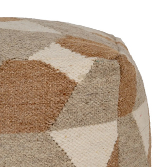 Puf Multicolor Textil Mixto 45 x 45 x 45 cm 