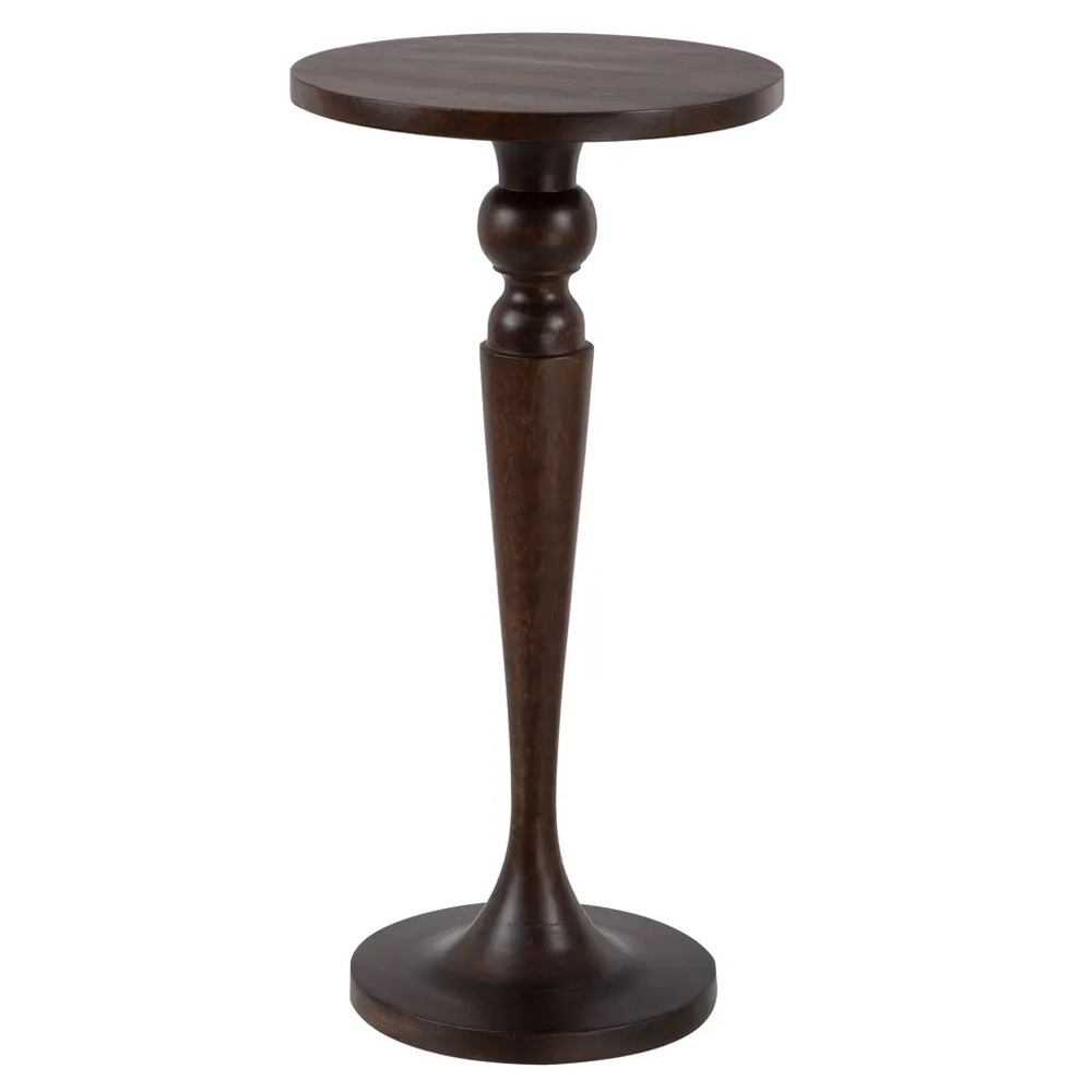 Mesa Auxiliar de Madera de Mango 40 x 40 x 90 cm 
