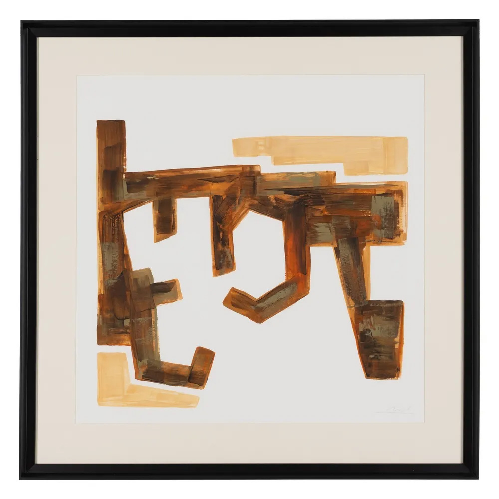 Cuadro Pintura Abstracto 2 Modelos 70 x 70 cm 