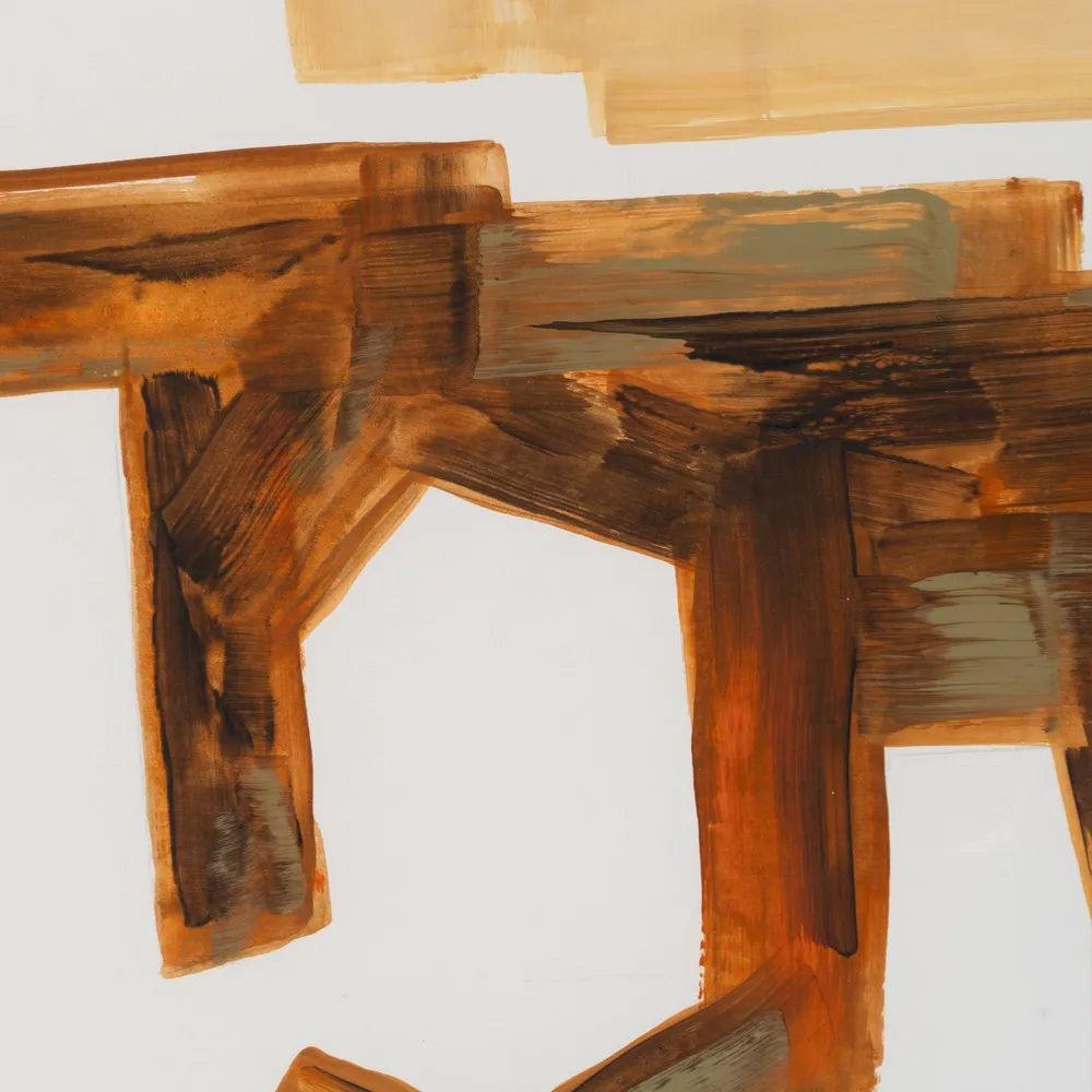 Cuadro Pintura Abstracto 2 Modelos 70 x 70 cm 