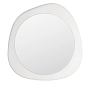 Espejo de Pared Blanco 6 x 98 x 98 cm 